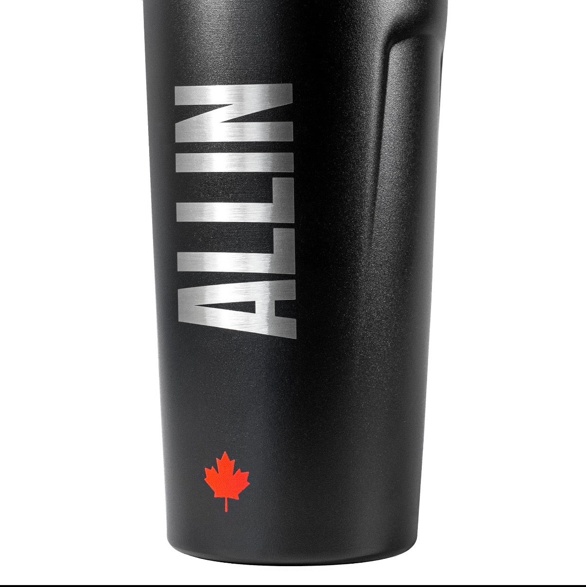 ALLIN Premium Stainless Steel Shaker Bottle (740ml) - Matte Black