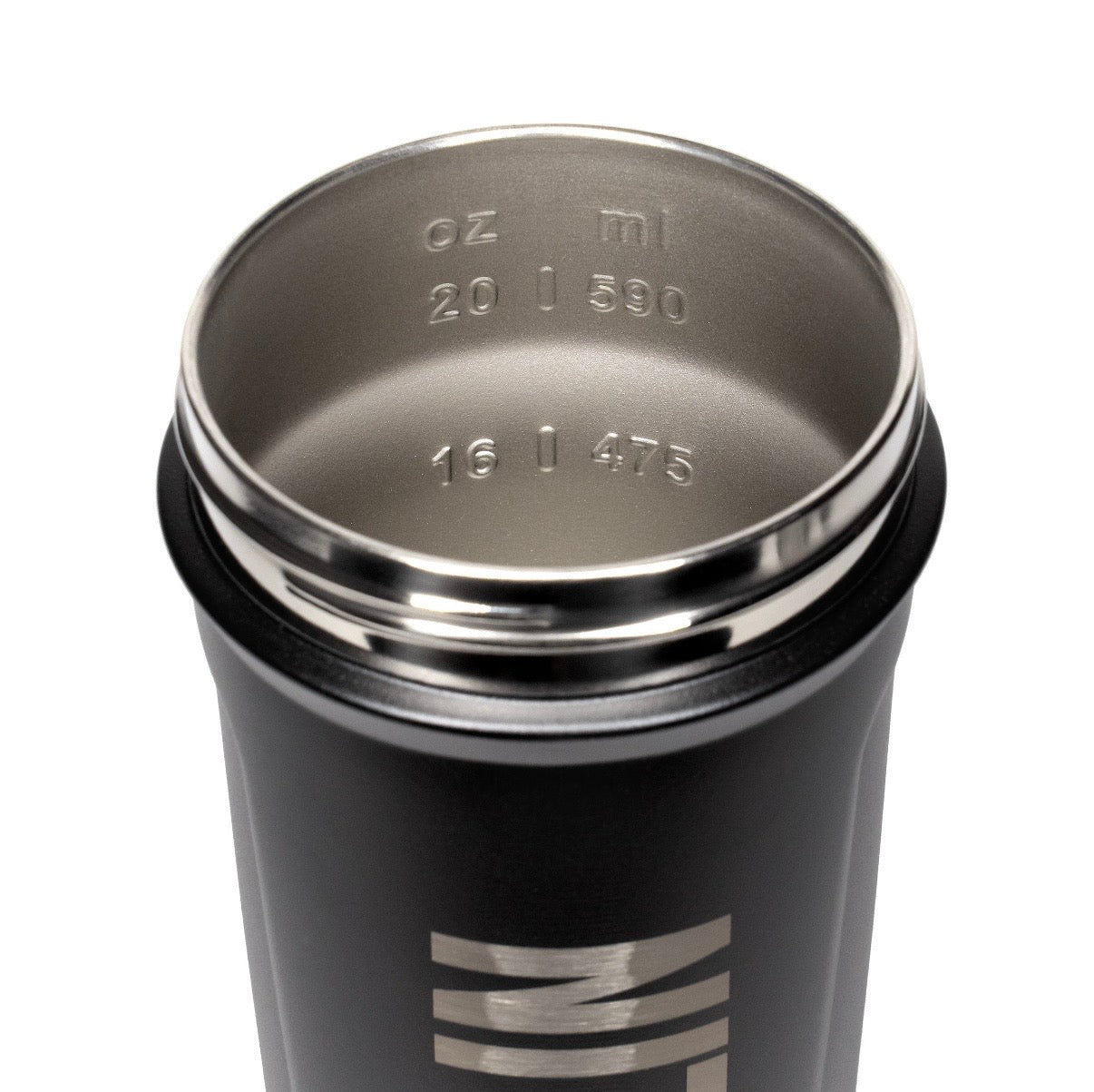 ALLIN Premium Stainless Steel Shaker Bottle (740ml) - Matte Black